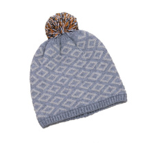 Bonnet en tricot avec fourrure POM Hat